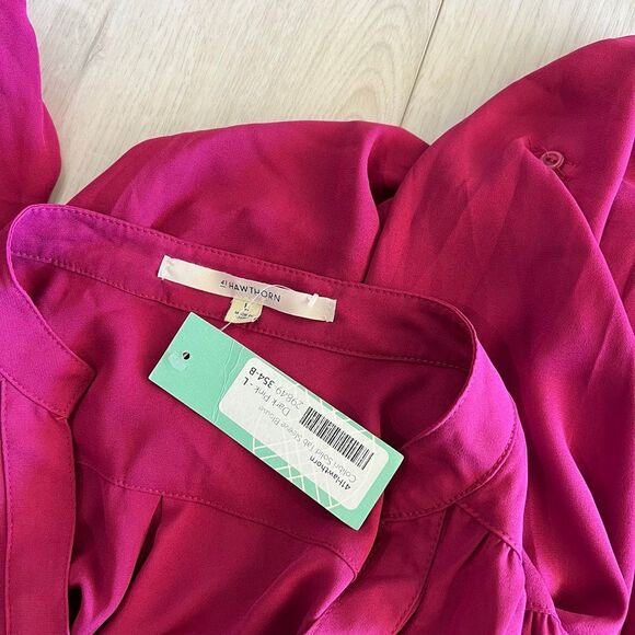 Stitch Fix 41 Hawthorn Colibri Solid Tab Blouse size L - Picture 7 of 8